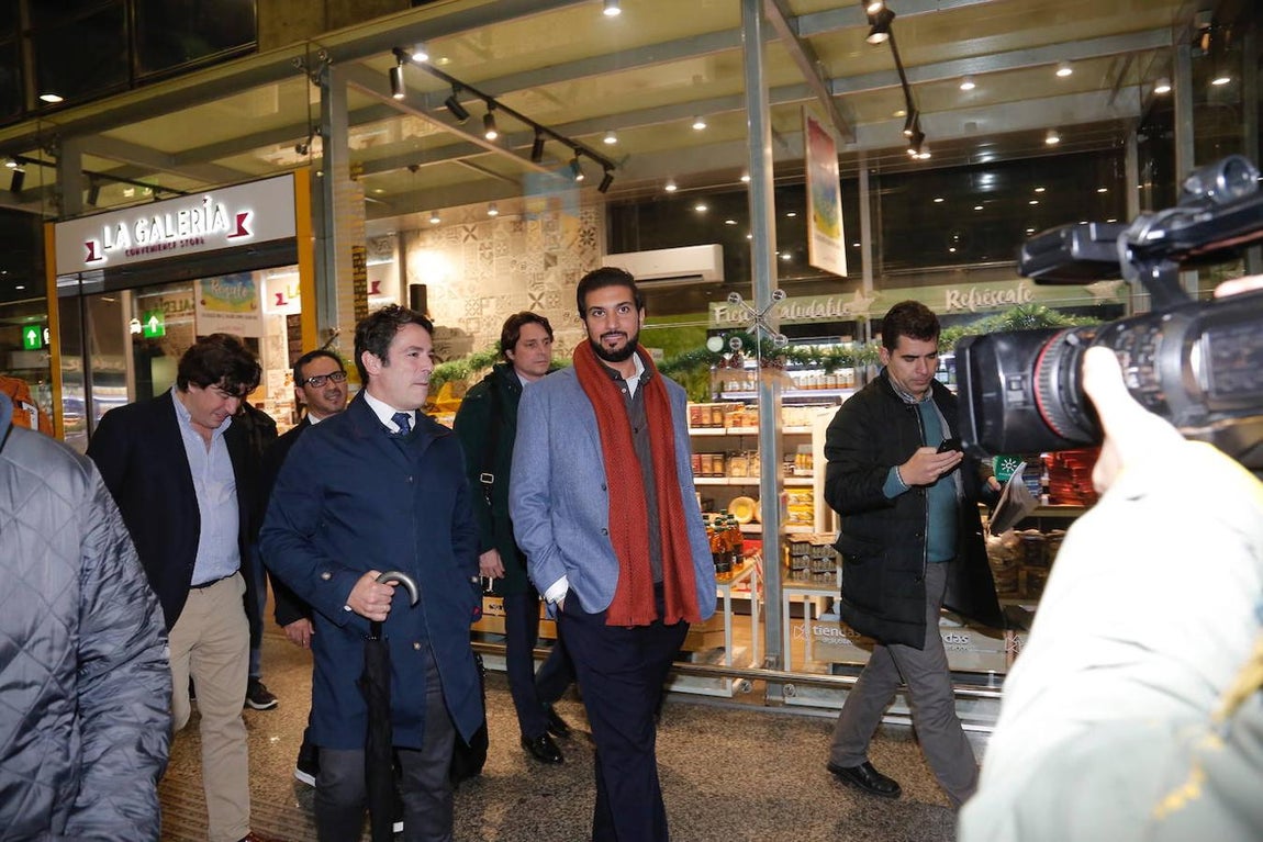 La llegada de los nuevos dueños del Córdoba CF, en imágenes