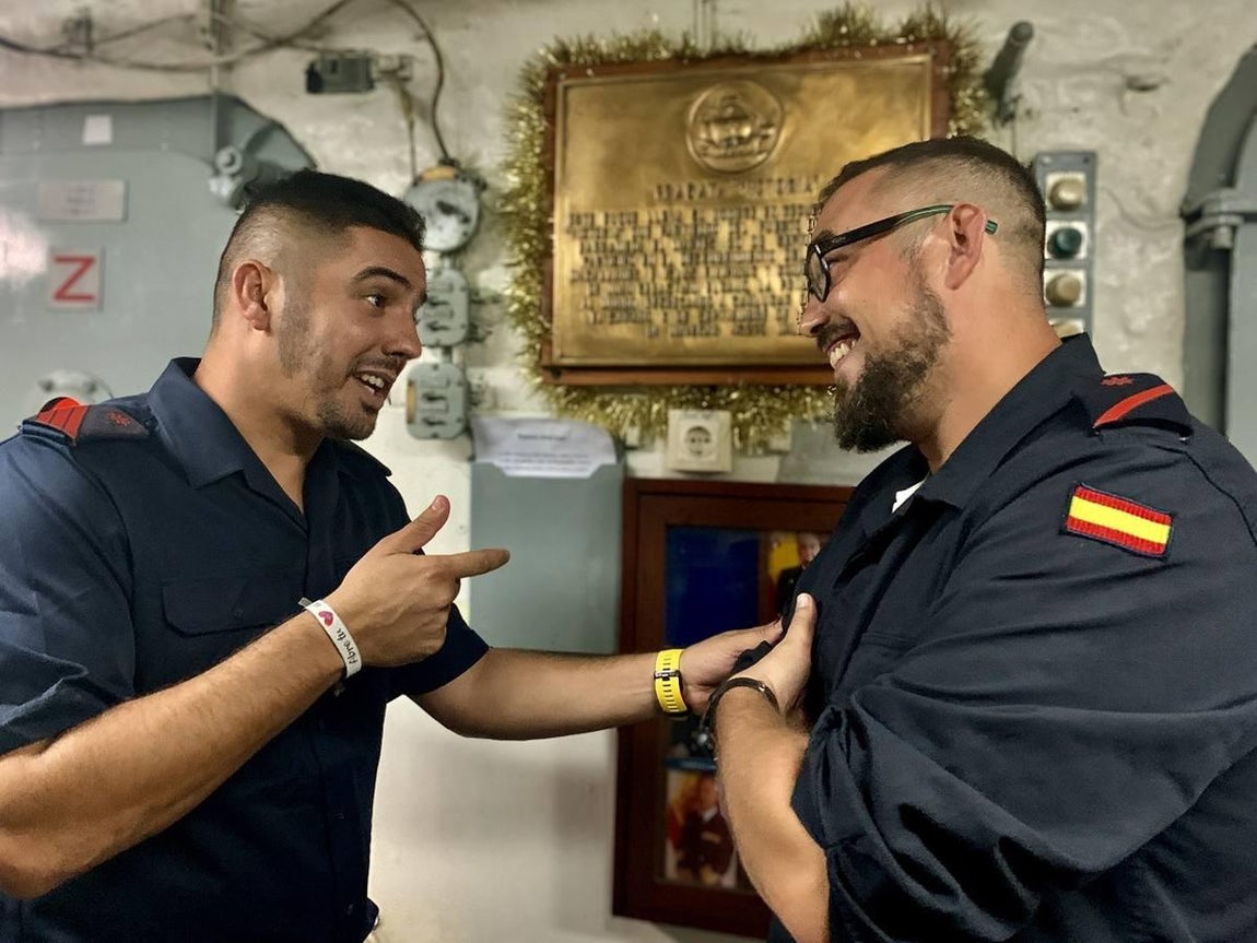 En imágenes: la Navidad de los militares de Cádiz en misiones en el extranjero