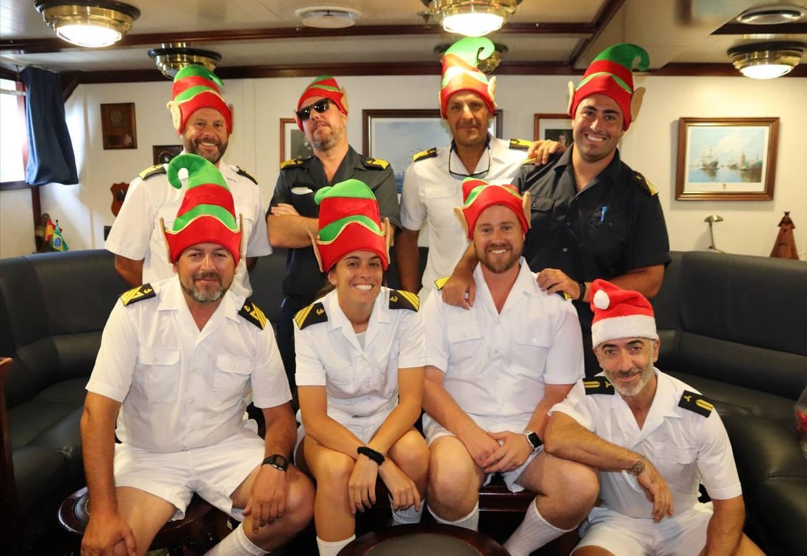 En imágenes: la Navidad de los militares de Cádiz en misiones en el extranjero