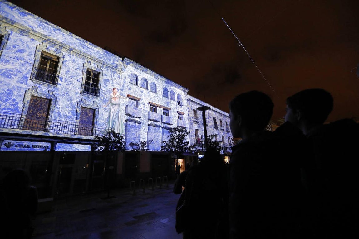 La primera jornada del mapping de Córdoba, en imágenes