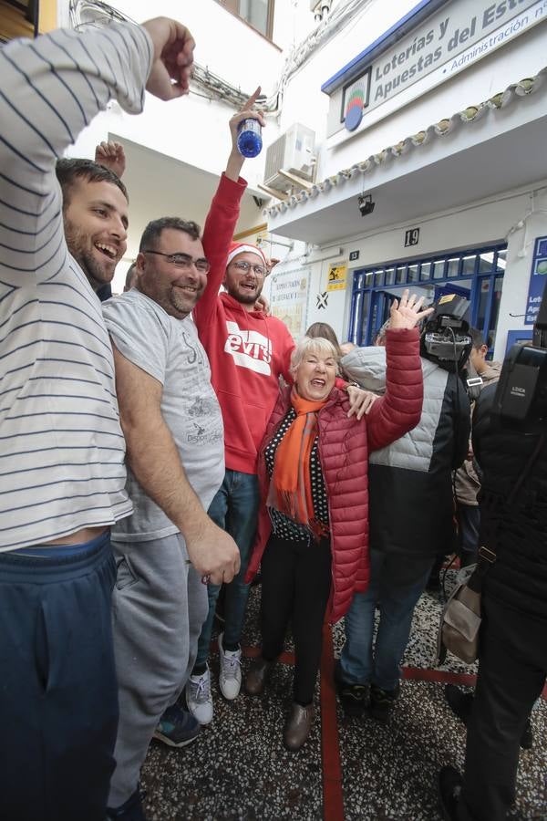 Celebración en la administración utrerana de Belinda Montoya. 