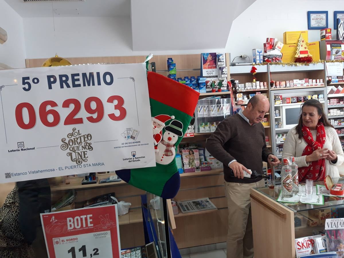 En imágenes: La Lotería de Navidad 2019 en Cádiz