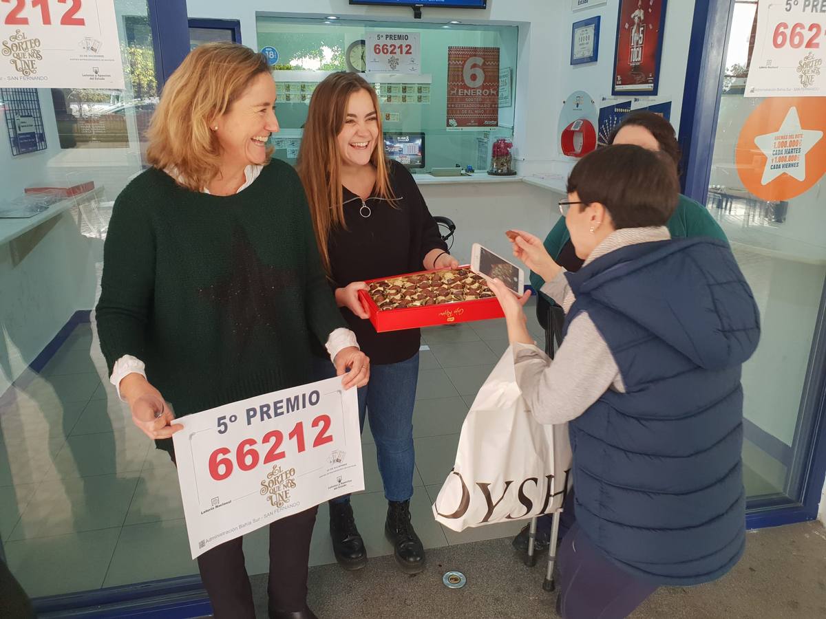 En imágenes: La Lotería de Navidad 2019 en Cádiz