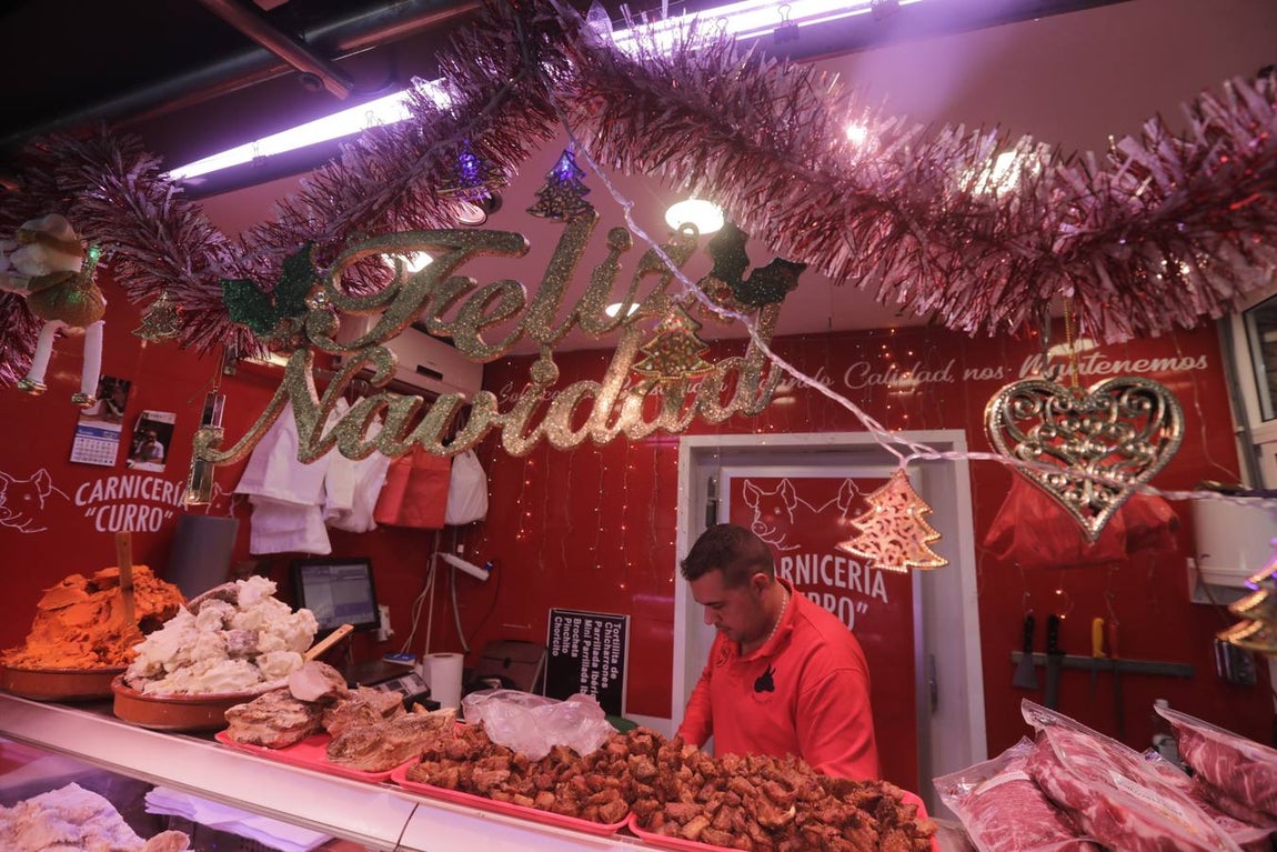 FOTOS: Las compras de última hora en el mercado de Cádiz