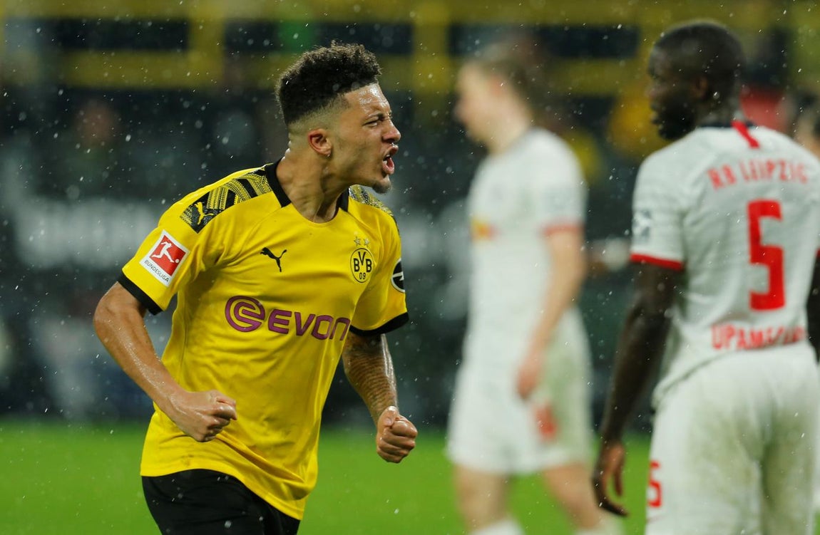 Jadon sancho (Borussia Dortmund). 