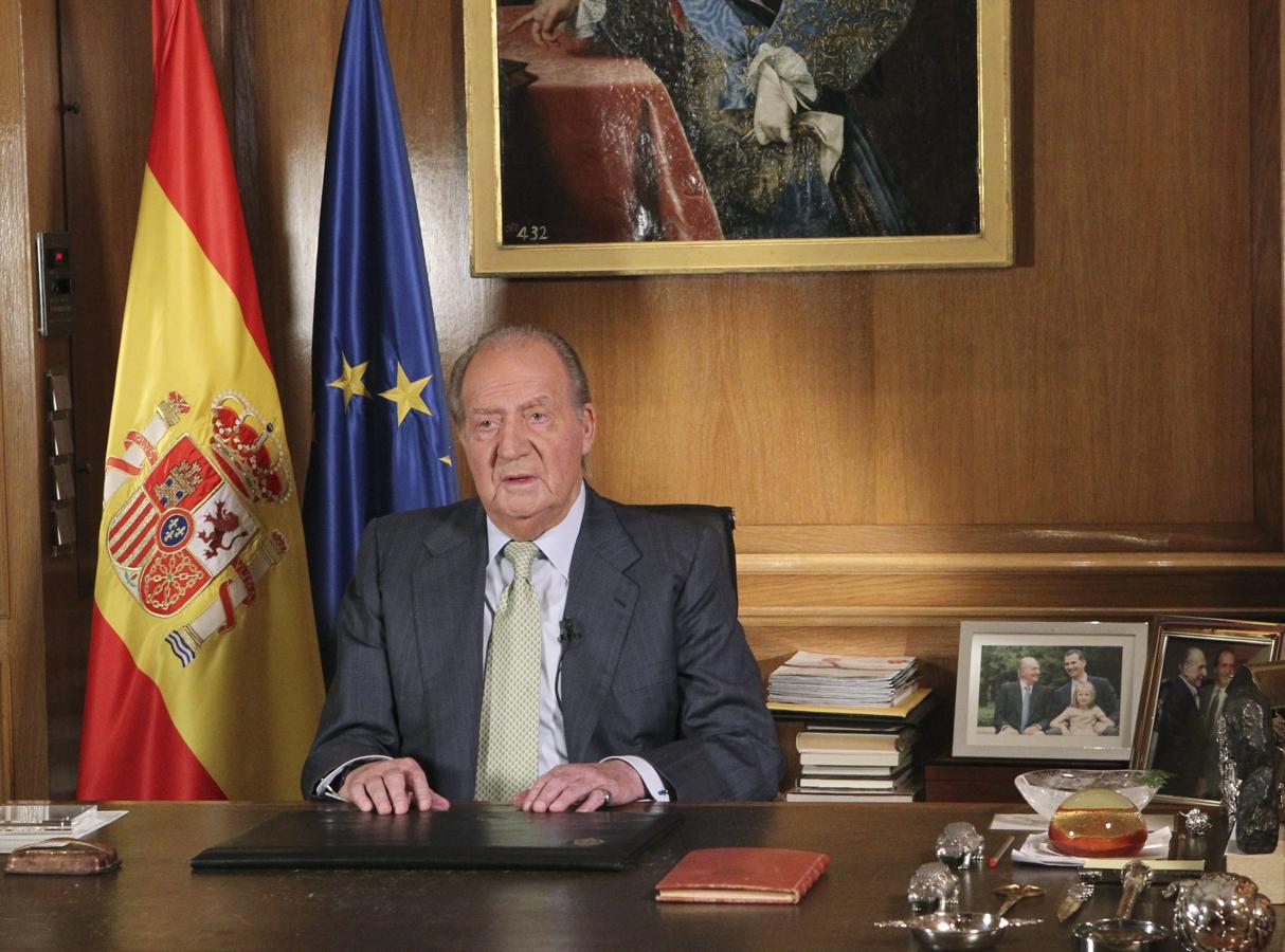 Juan Carlos I, en su mensaje a la nación tras su abdicación. 