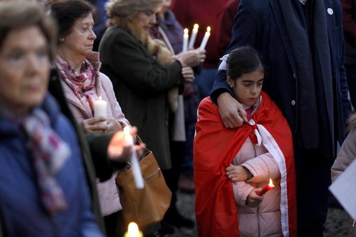 La concentración por la vida en Córdoba, en imágenes