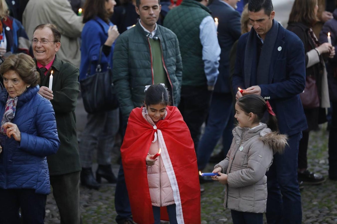 La concentración por la vida en Córdoba, en imágenes
