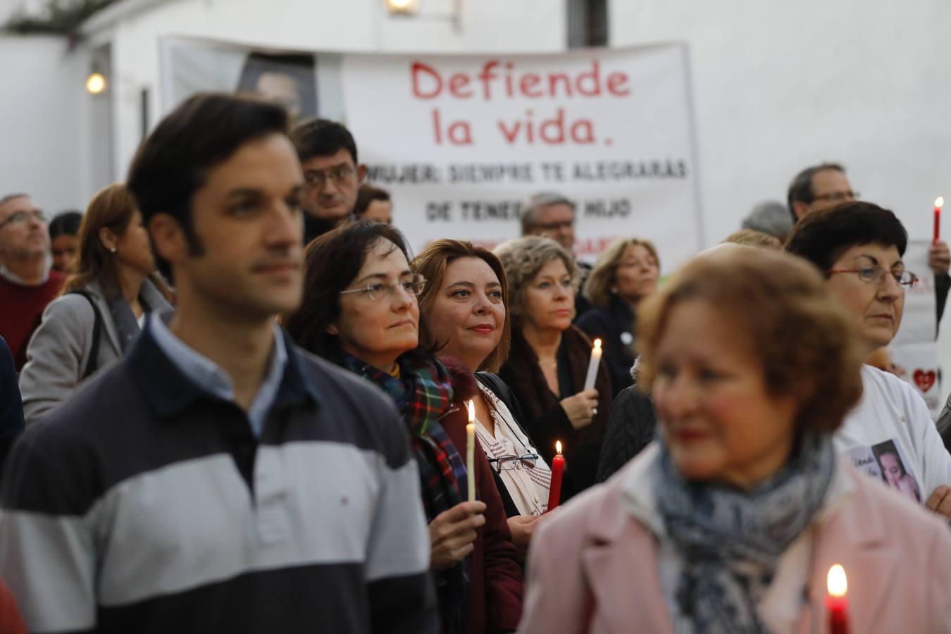 La concentración por la vida en Córdoba, en imágenes