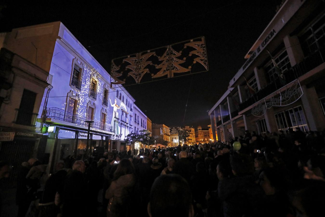 El último día del mapping navideño de Córdoba, en imágenes