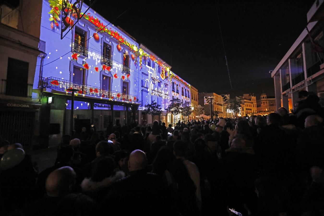 El último día del mapping navideño de Córdoba, en imágenes