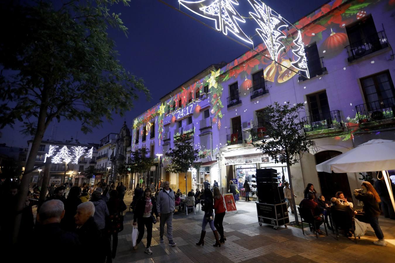 El último día del mapping navideño de Córdoba, en imágenes