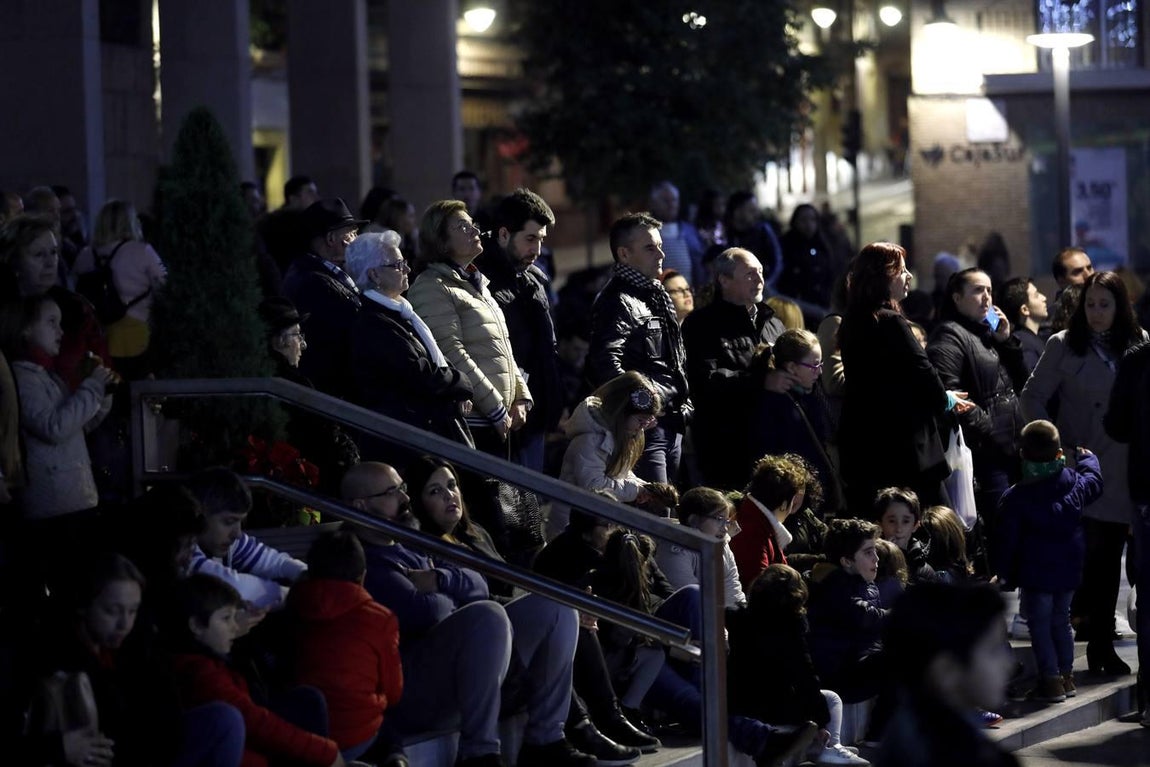 El último día del mapping navideño de Córdoba, en imágenes