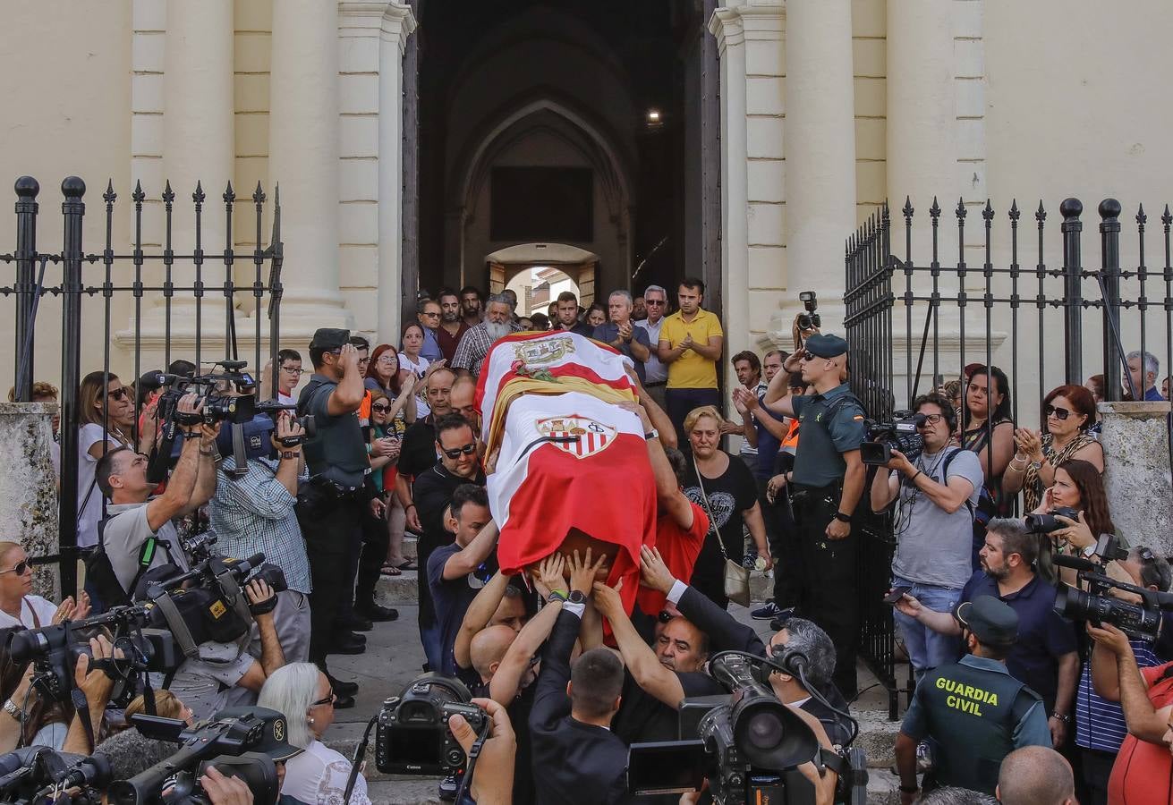 Funeral en Utrera del jugador del Sevilla José Antonio Reyes