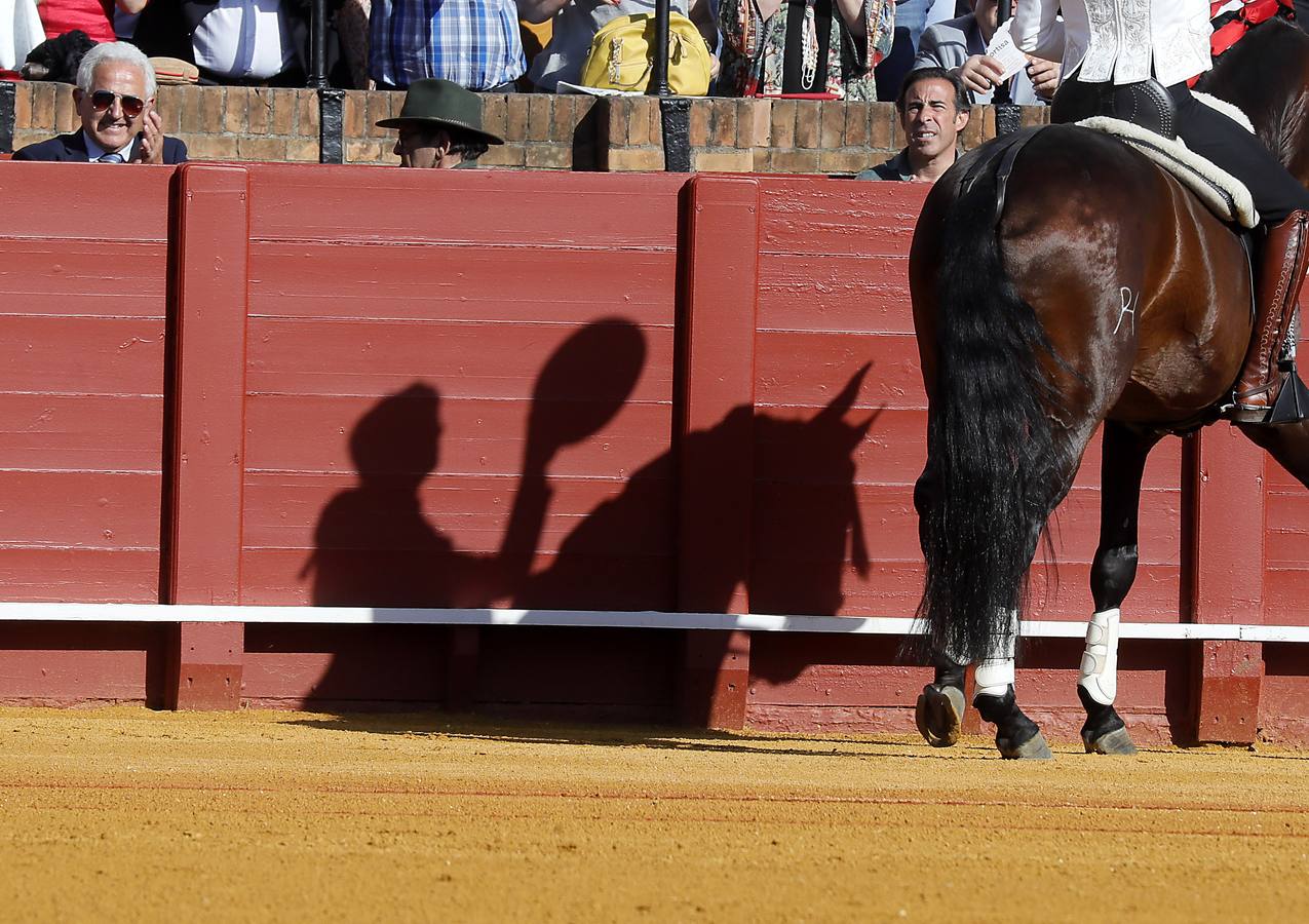 Corrida de rejones en la Maestranza con toros de Fermín Bohorquez