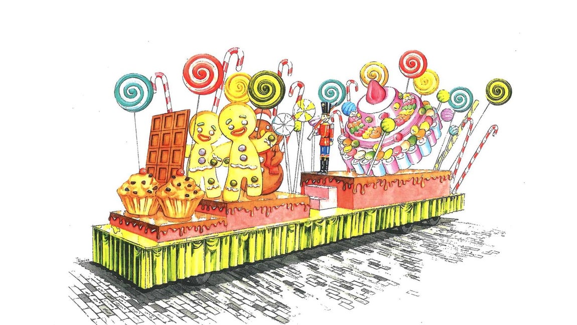 Así son las carrozas de la Cabalgata de Reyes Magos de Cádiz