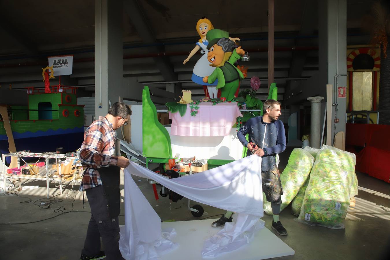 Los preparativos de la Cabalgata de los Reyes Magos de Córdoba, en imágenes