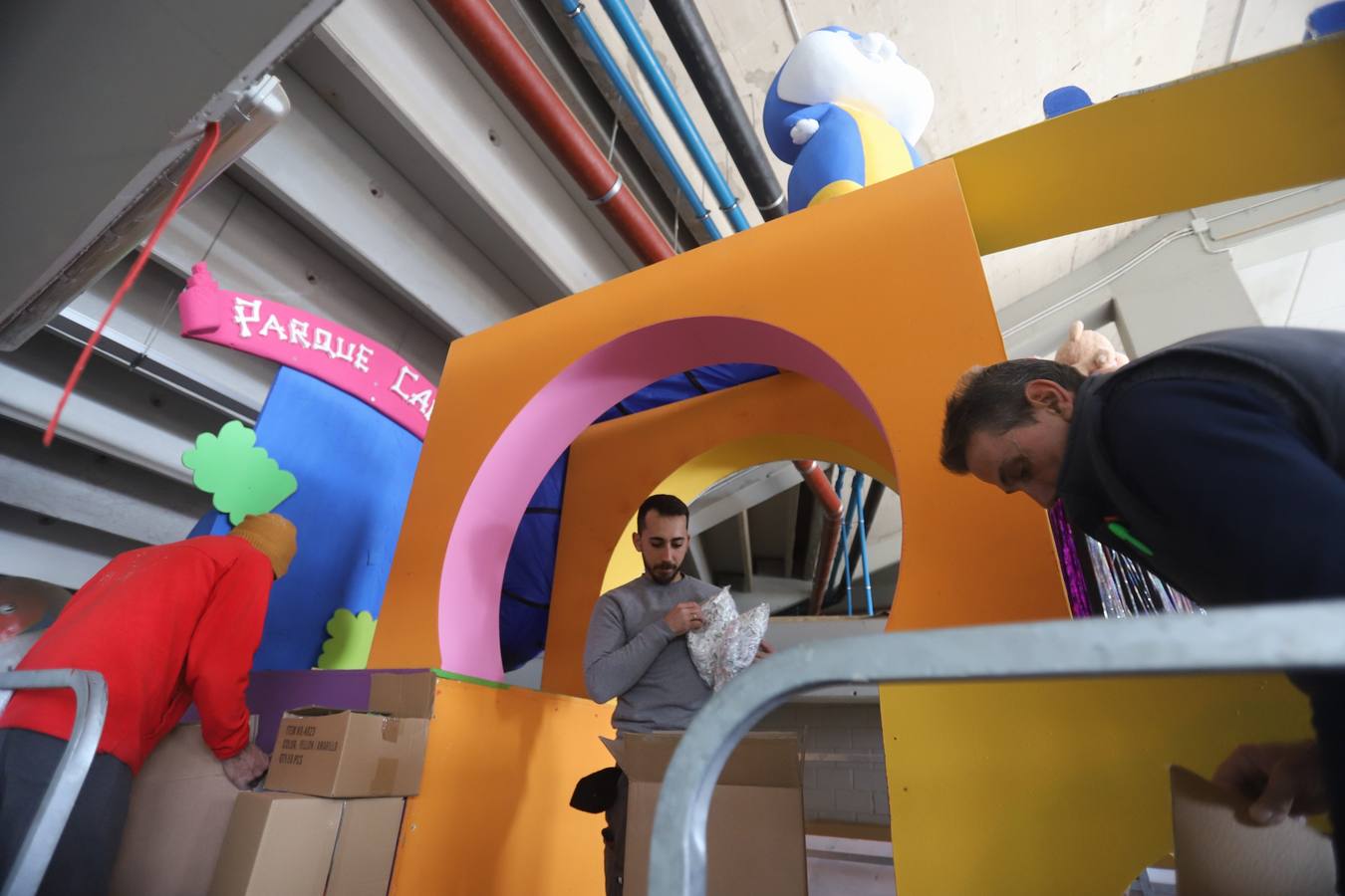 Los preparativos de la Cabalgata de los Reyes Magos de Córdoba, en imágenes