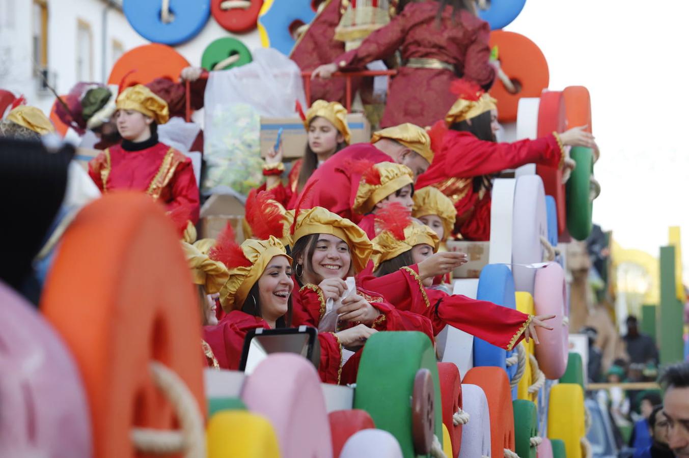 El arranque de la Cabalgata de los Reyes Magos en Córdoba, en imágenes