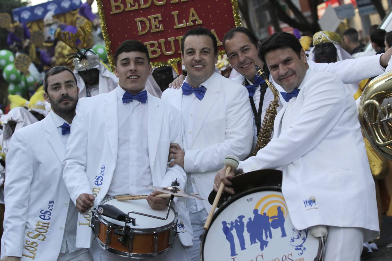 En imágenes, la cabalgata de Reyes Magos de Triana