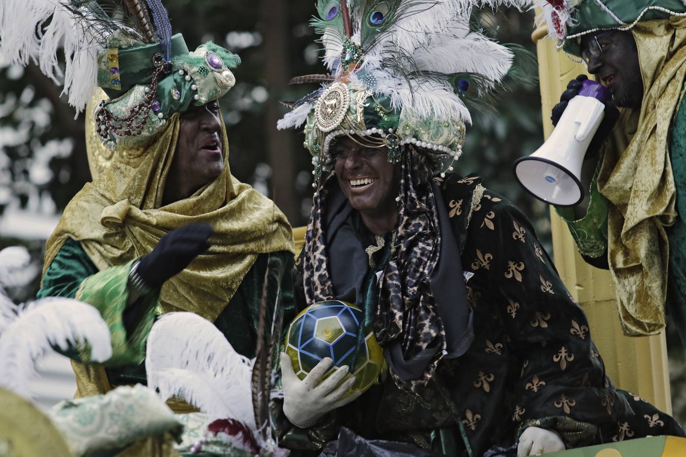 En imágenes, la cabalgata de Reyes Magos de Triana