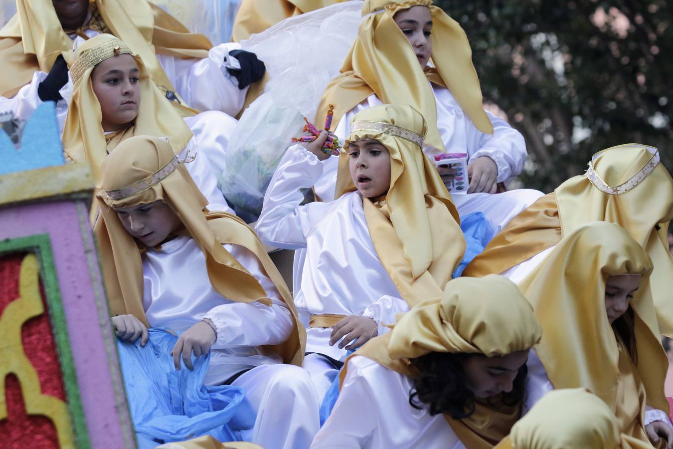 En imágenes, la cabalgata de Reyes Magos de Triana