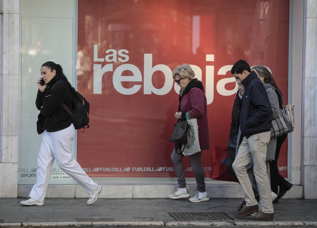 Empiezan las rebajas en Sevilla