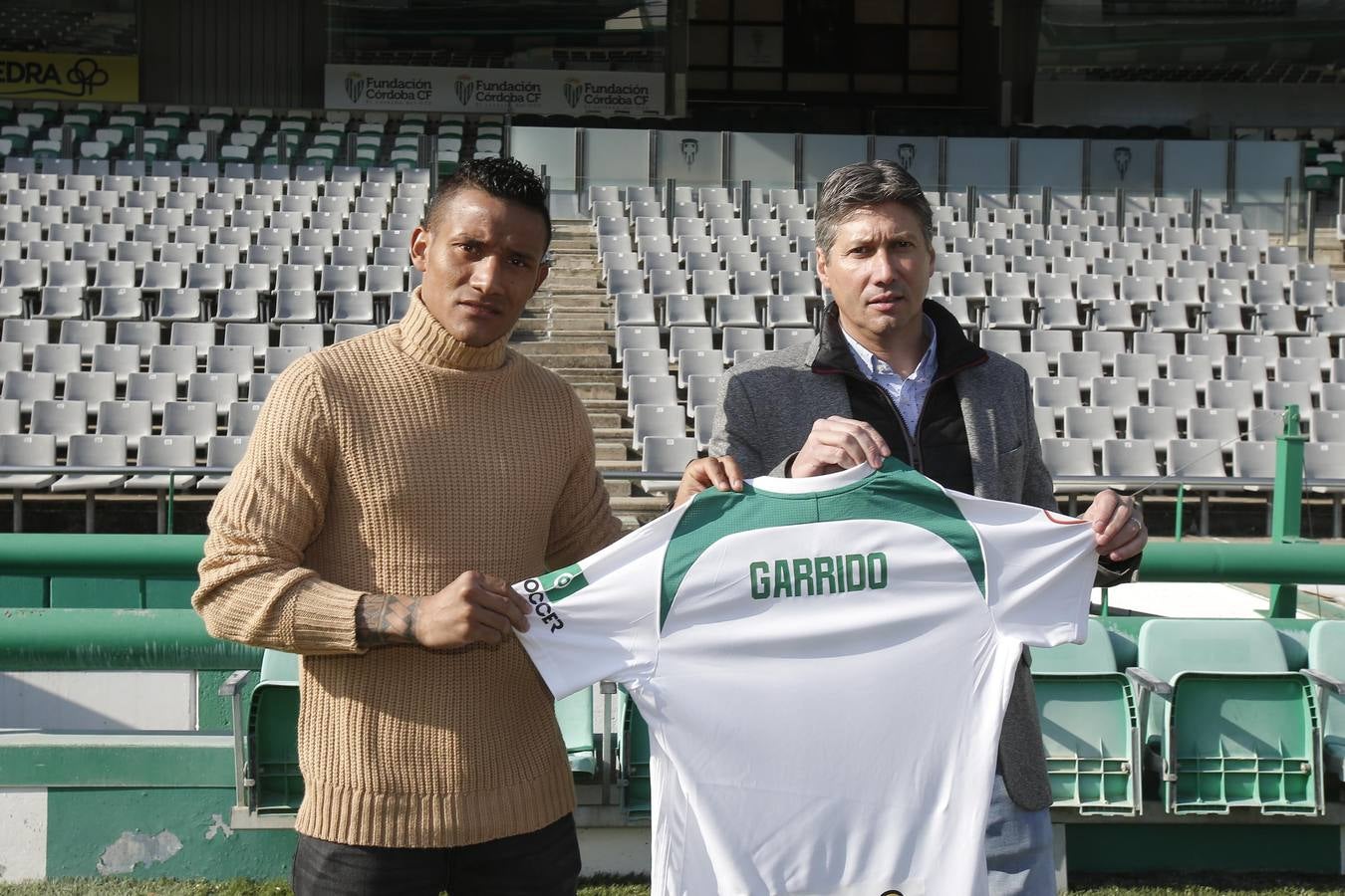 La puesta de largo del hondureño Luis Garrido en el Córdoba CF, en imágenes