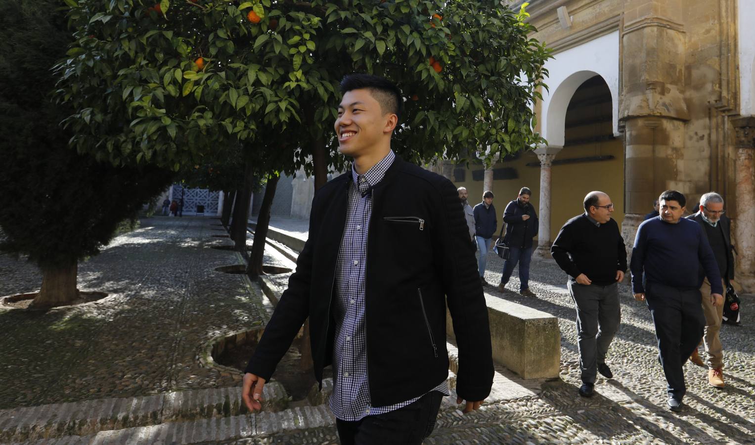 La presentación del japonés Shimizu del Córdoba Patrimonio, en imágenes