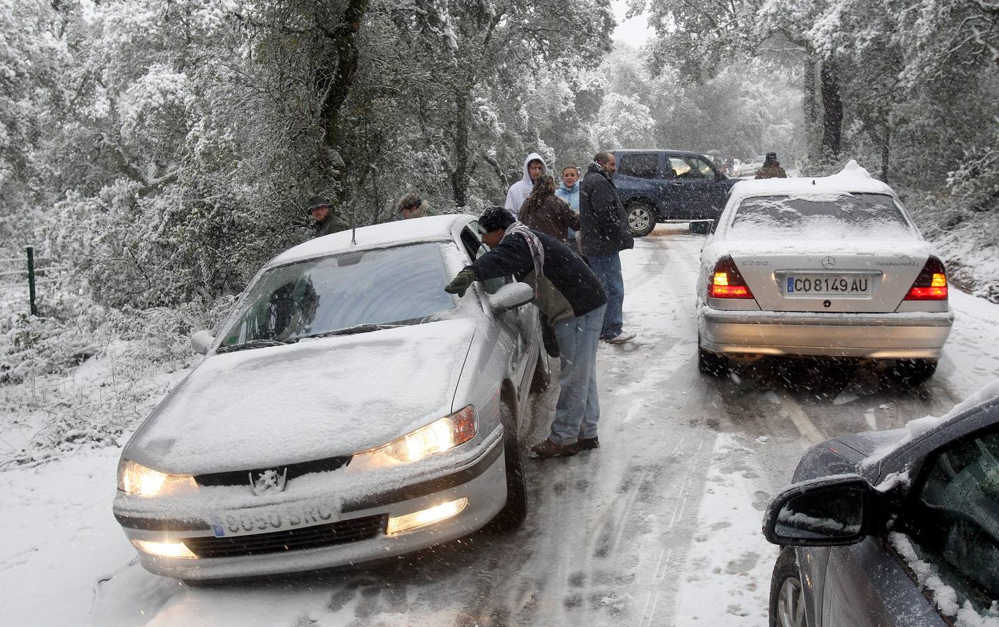 Diez años de la gran nevada de 2010 en Córdoba, en imágenes