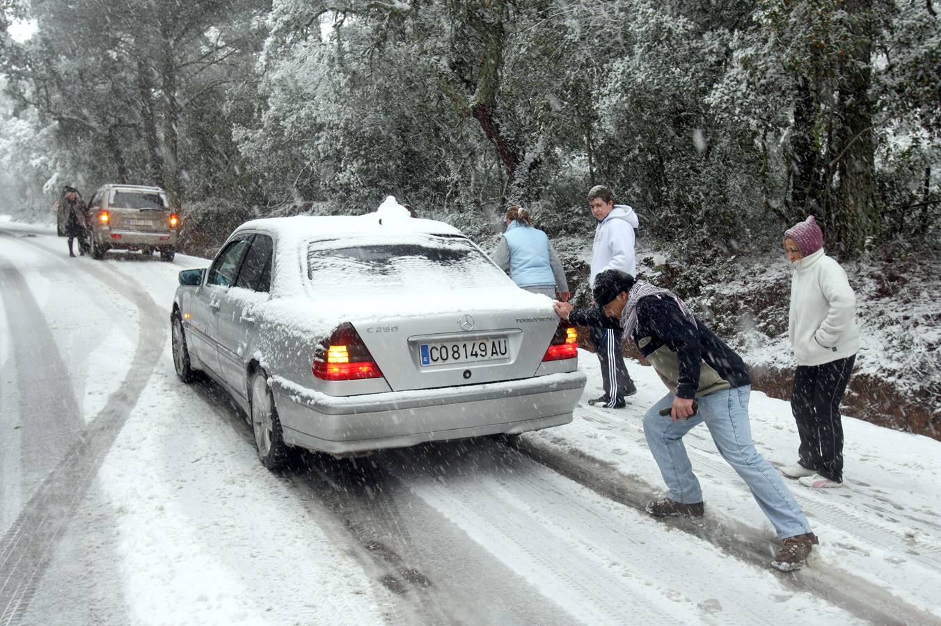 Diez años de la gran nevada de 2010 en Córdoba, en imágenes