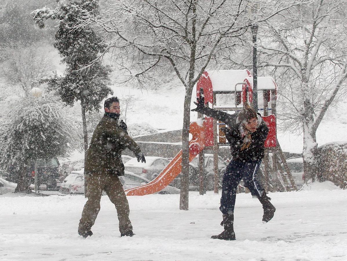 Diez años de la gran nevada de 2010 en Córdoba, en imágenes