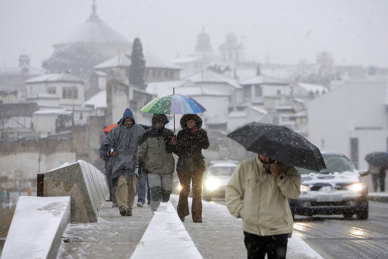 Diez años de la gran nevada de 2010 en Córdoba, en imágenes