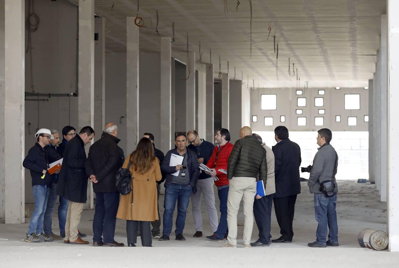 La visita técnica al Centro de Ferias de Córdoba, en imágenes