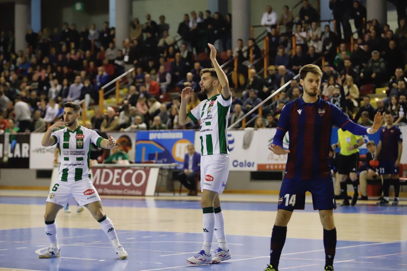 El partido de fútbol sala Córdoba Patrimonio-Levante, en imágenes