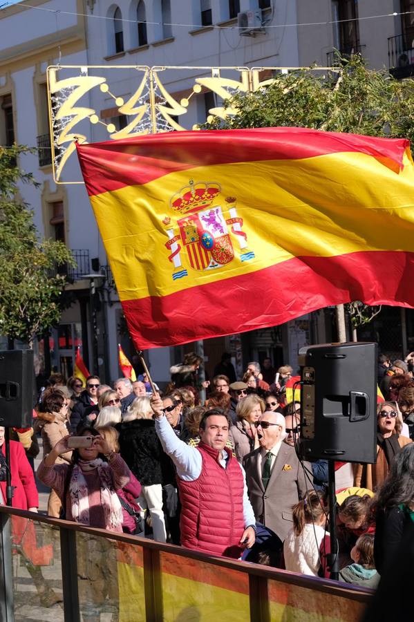 La concentración de VOX en Córdoba, en imágenes