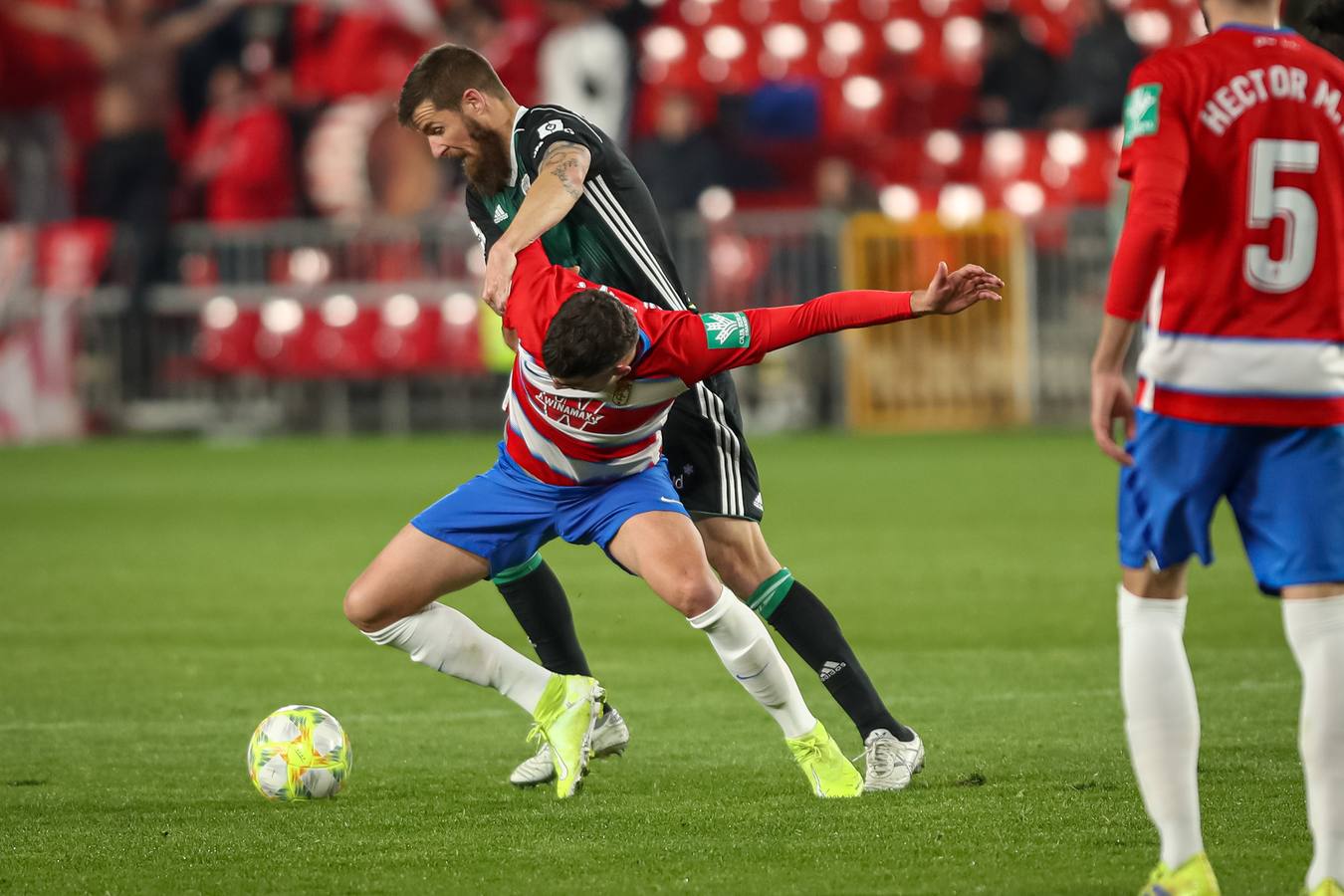 Las mejores imágenes del Recreativo Granada-Córdoba CF