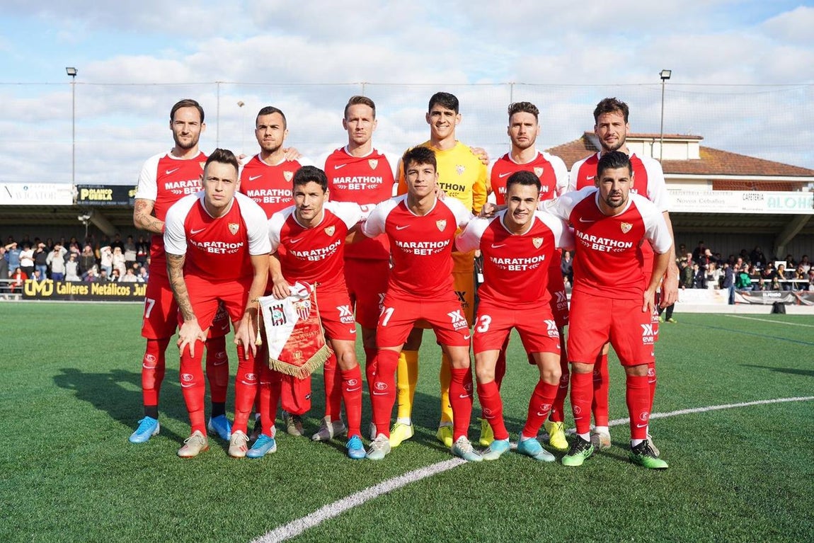 Las mejores imágenes del Escobedo - Sevilla FC