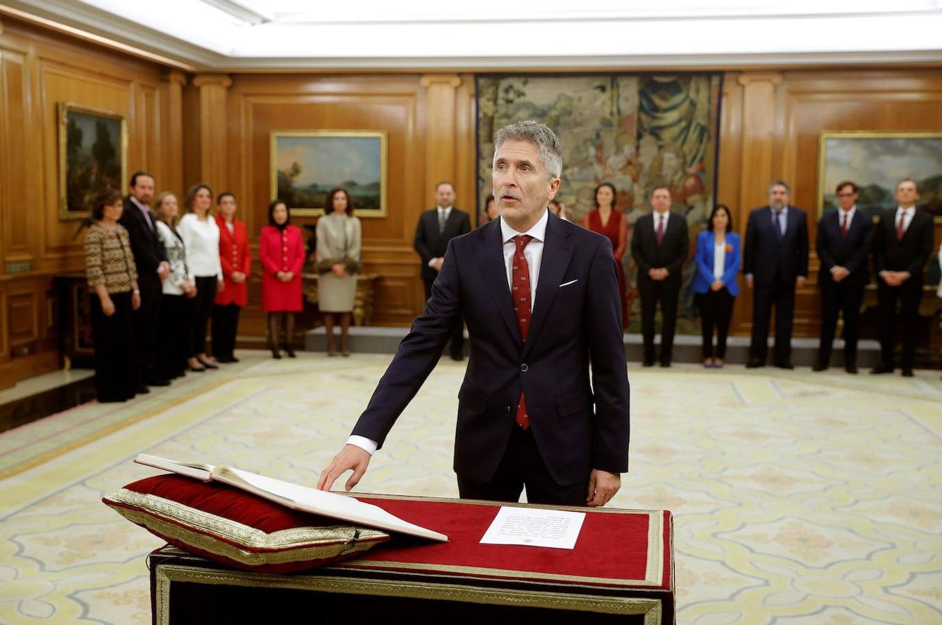 El ministro del Interior, Fernando Grande-Marlaska. 