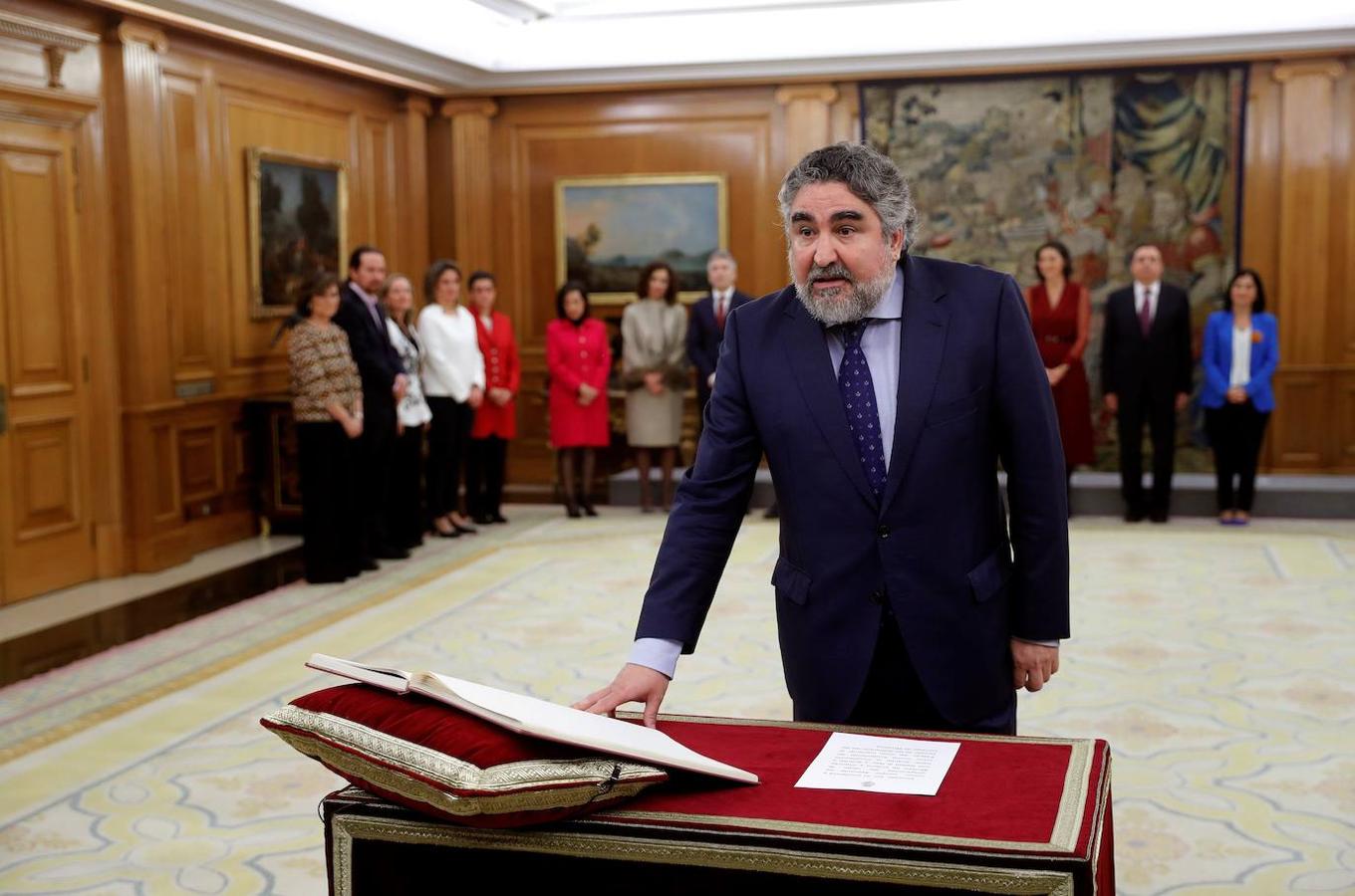 El nuevo ministro de Cultura y Deporte, José Manuel Uribes. 