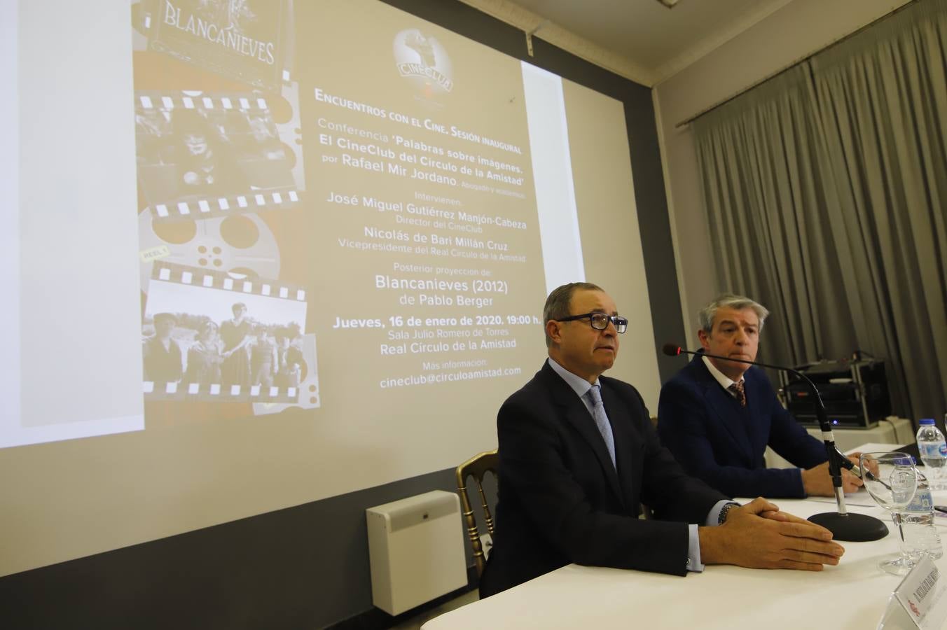 El arranque del Cine Club del Real Círculo de la Amistad de Córdoba, en imágenes