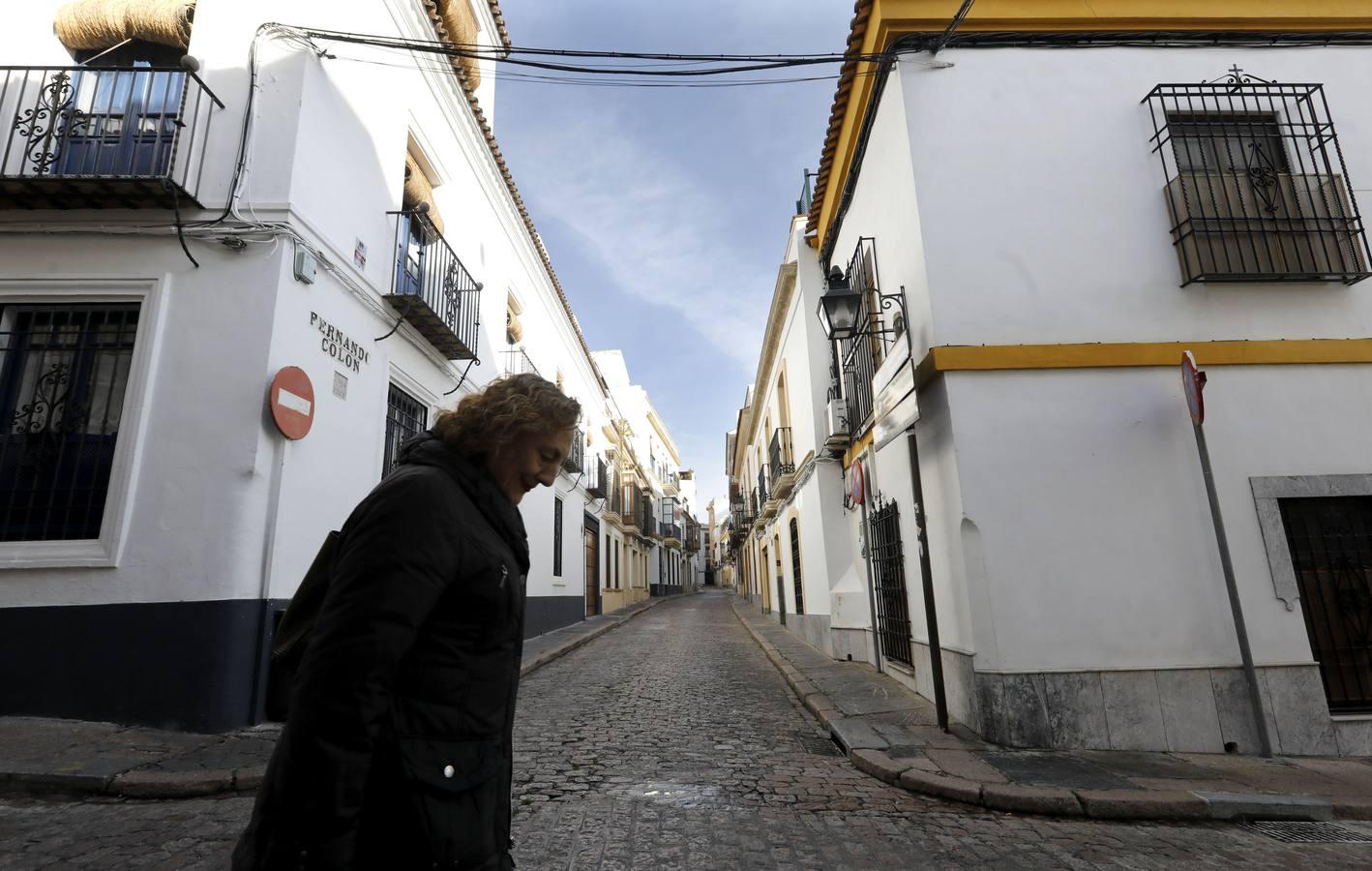 La calle Fernando Colón de Córdoba, en imágenes