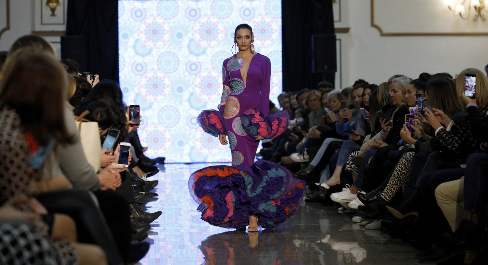 El desfile de trajes de flamenca de Andrew Pocrid, en imágenes