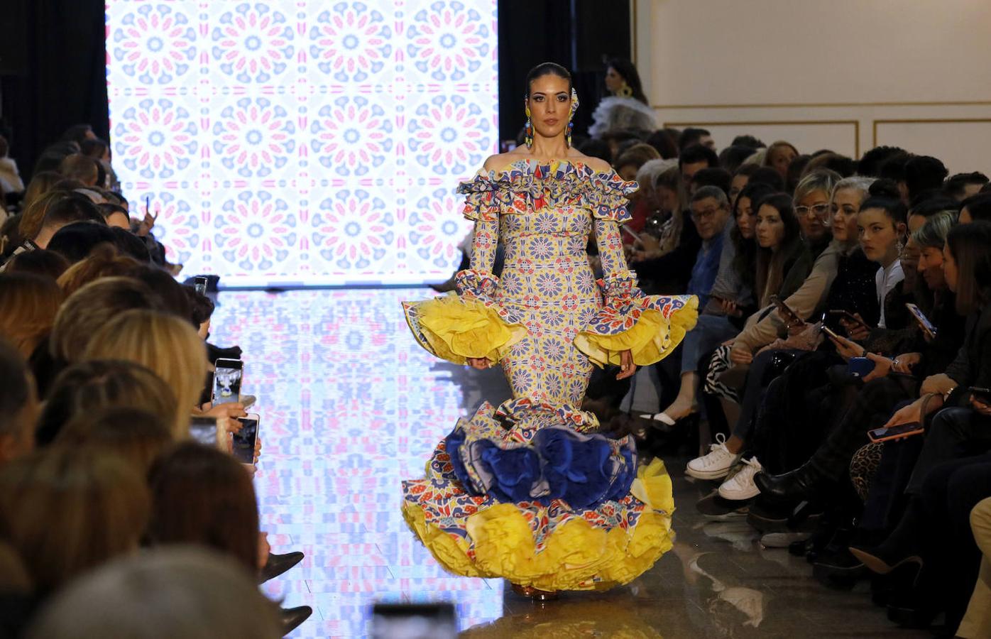 El desfile de trajes de flamenca de Andrew Pocrid, en imágenes