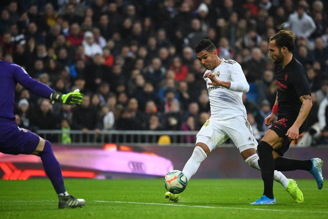 El Real Madrid-Sevilla, en imágenes