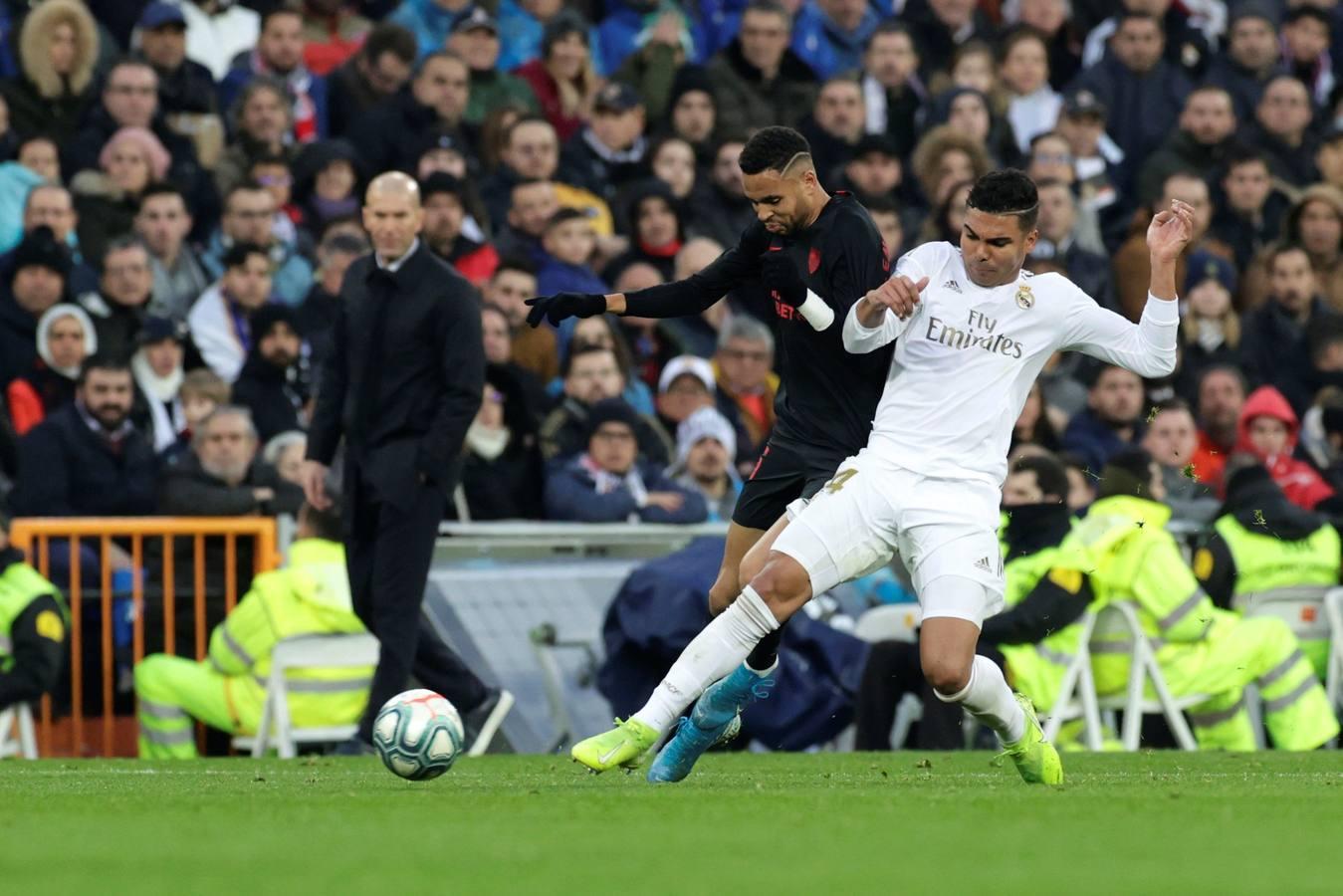 El Real Madrid-Sevilla, en imágenes