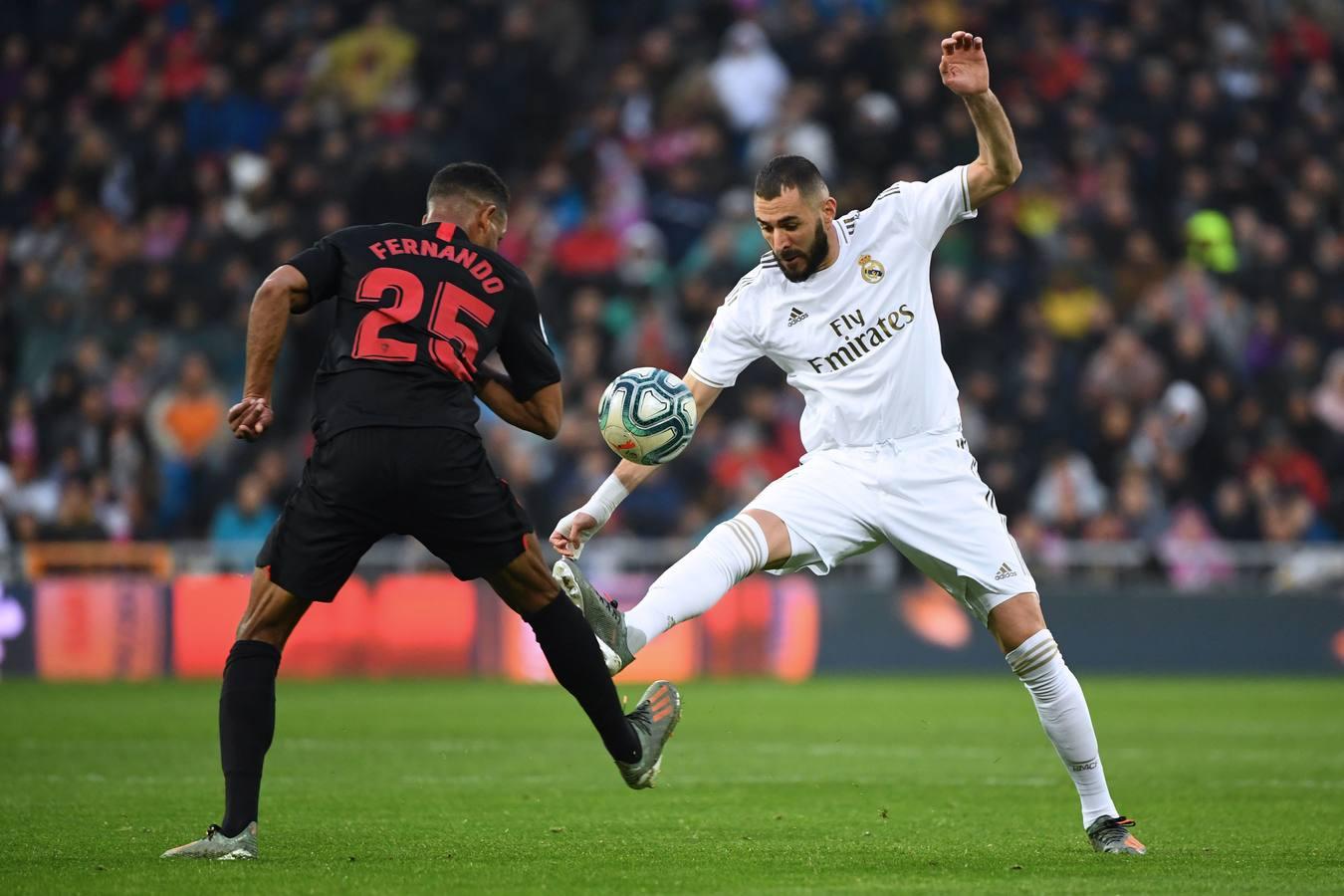 El Real Madrid-Sevilla, en imágenes