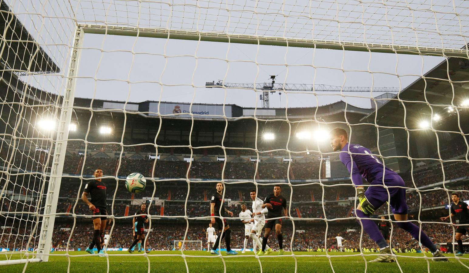 El Real Madrid-Sevilla, en imágenes