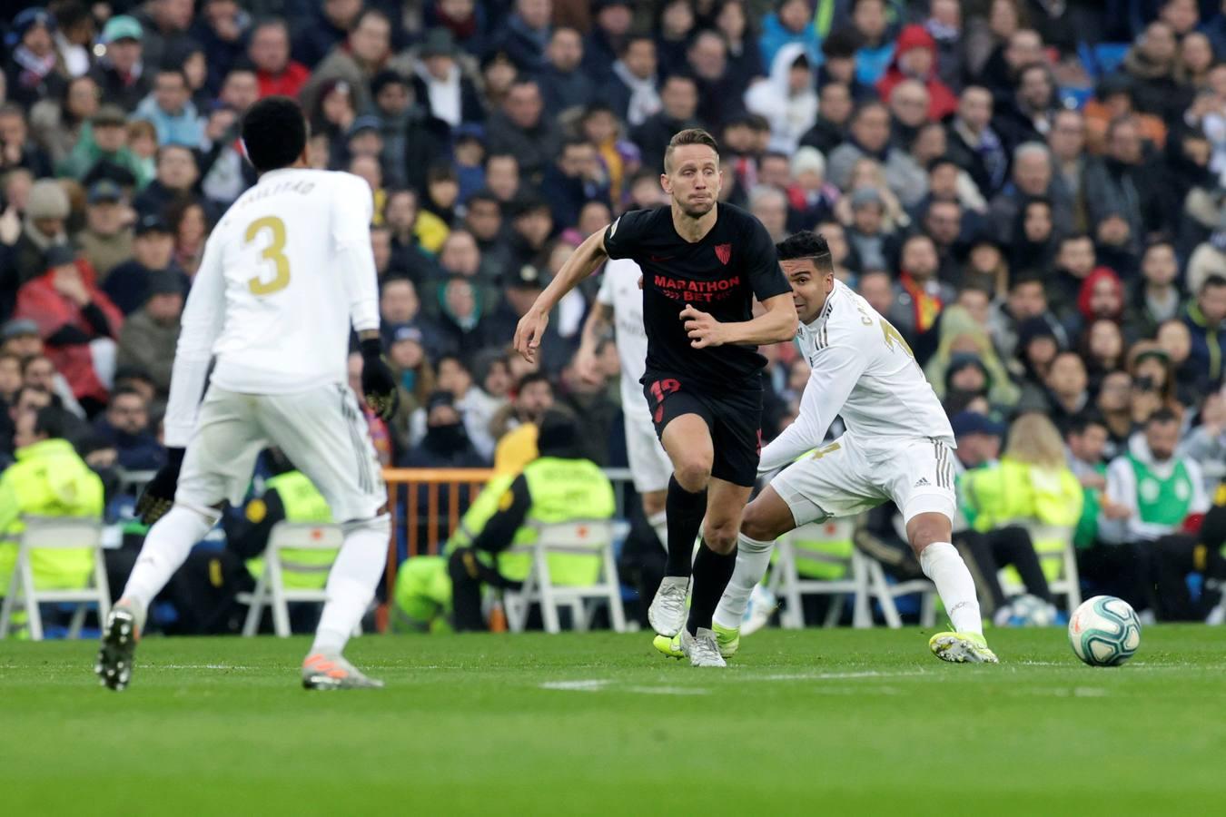 El Real Madrid-Sevilla, en imágenes