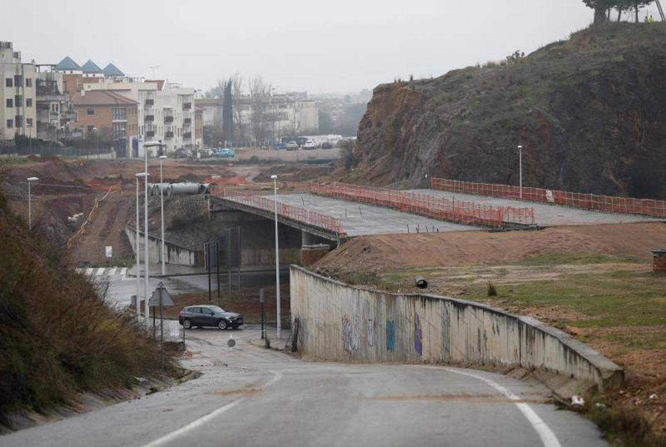 Los trabajos en la Ronda Norte de Córdoba, en imágenes